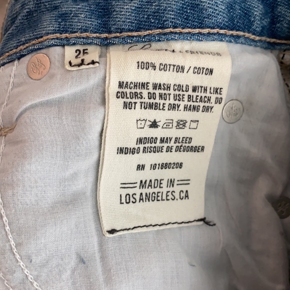 Lovers & Friends distressed denim skirt - Picture 10 of 10